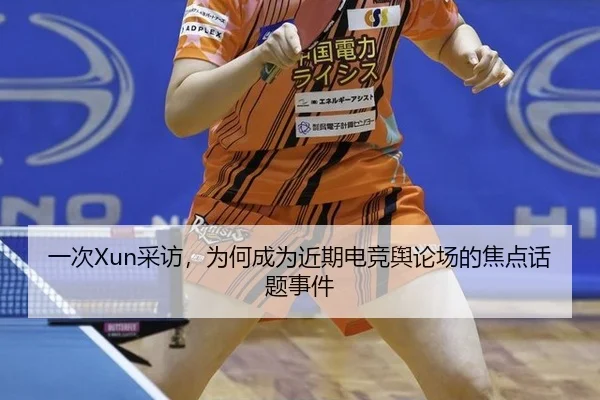 一次Xun采访，为何成为近期电竞舆论场的焦点话题事件 - leyu